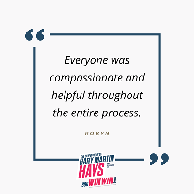 “Everyone was compassionate and helpful throughout the entire process."