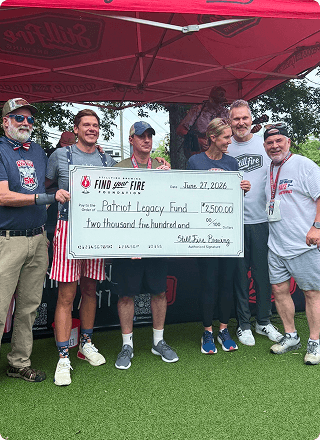 Gary Martin Hays doing charity work