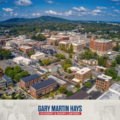 A view of Marietta, Georgia on a sunny day